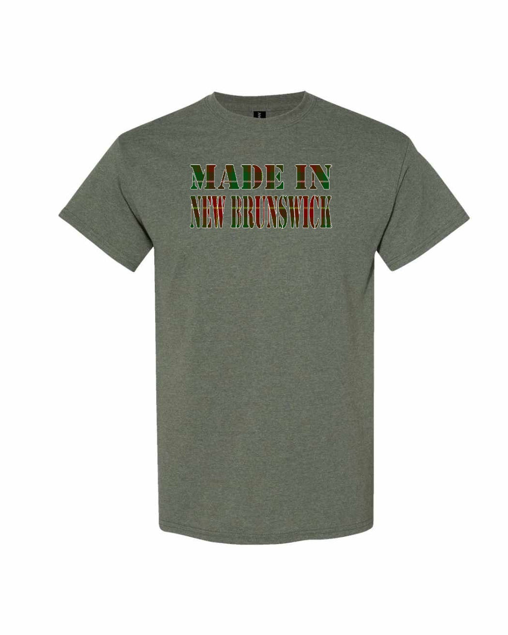 Made In NB ( Tartan Lettering) Men's Tee