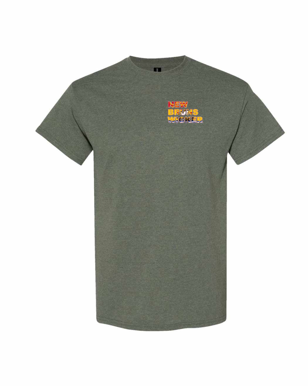 New Bruns Wicker Left Chest Men's Tee