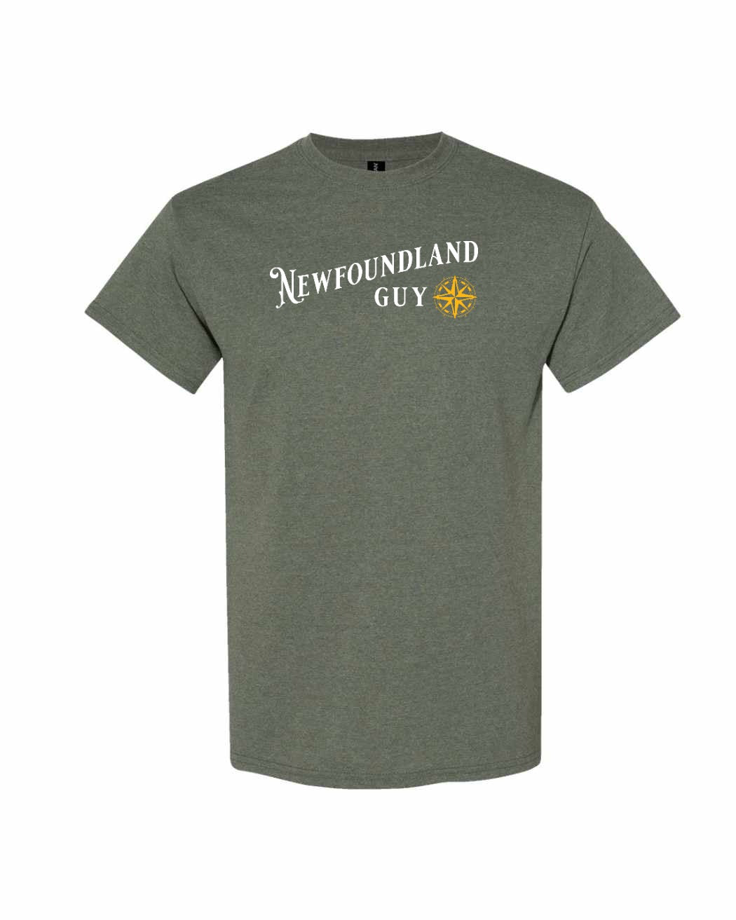 NFLD Guy Yellow Compass Men's Tee