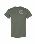 Elbows up Leaf Left Chest Men's Tee - Gildan Canada (sewn Internationally)