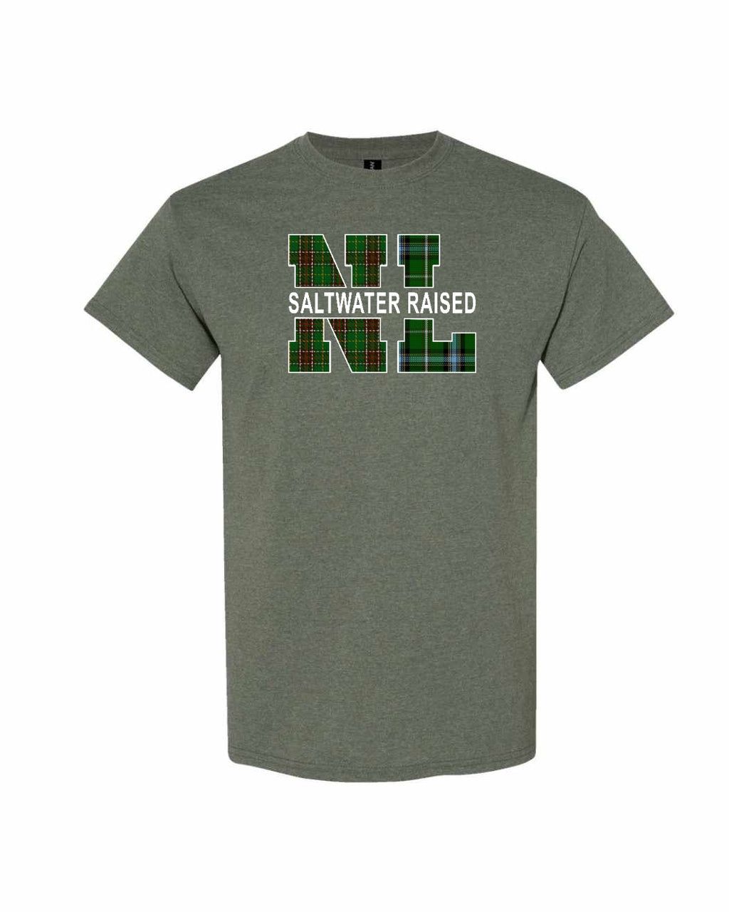 NFLD and Labrador Saltwater Raised Men's Tee