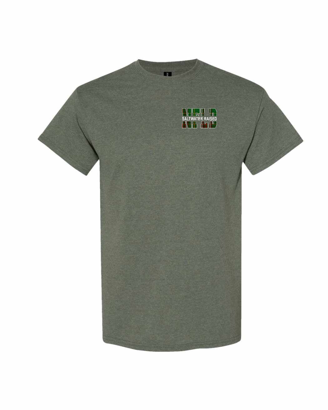 NFLD Saltwater Raised Left Chest Men's Tee