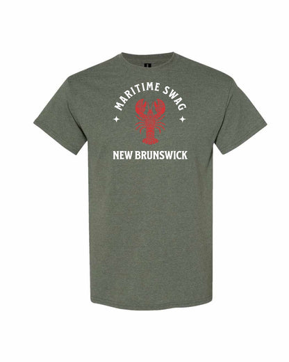 NB New Brunswick Mandala Red Lobster Full Men's Tee