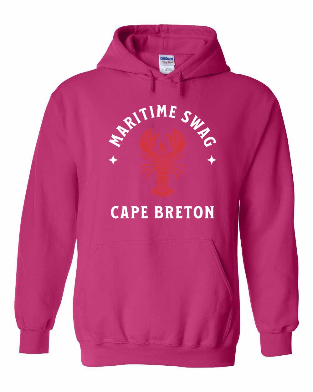Maritime Swag CB Mandala Red Lobster Pullover Hoodie - Unisex