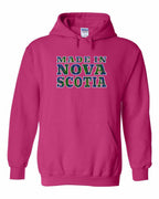 Made In NS ( Tartan Lettering) Pullover Hoodie - Unisex