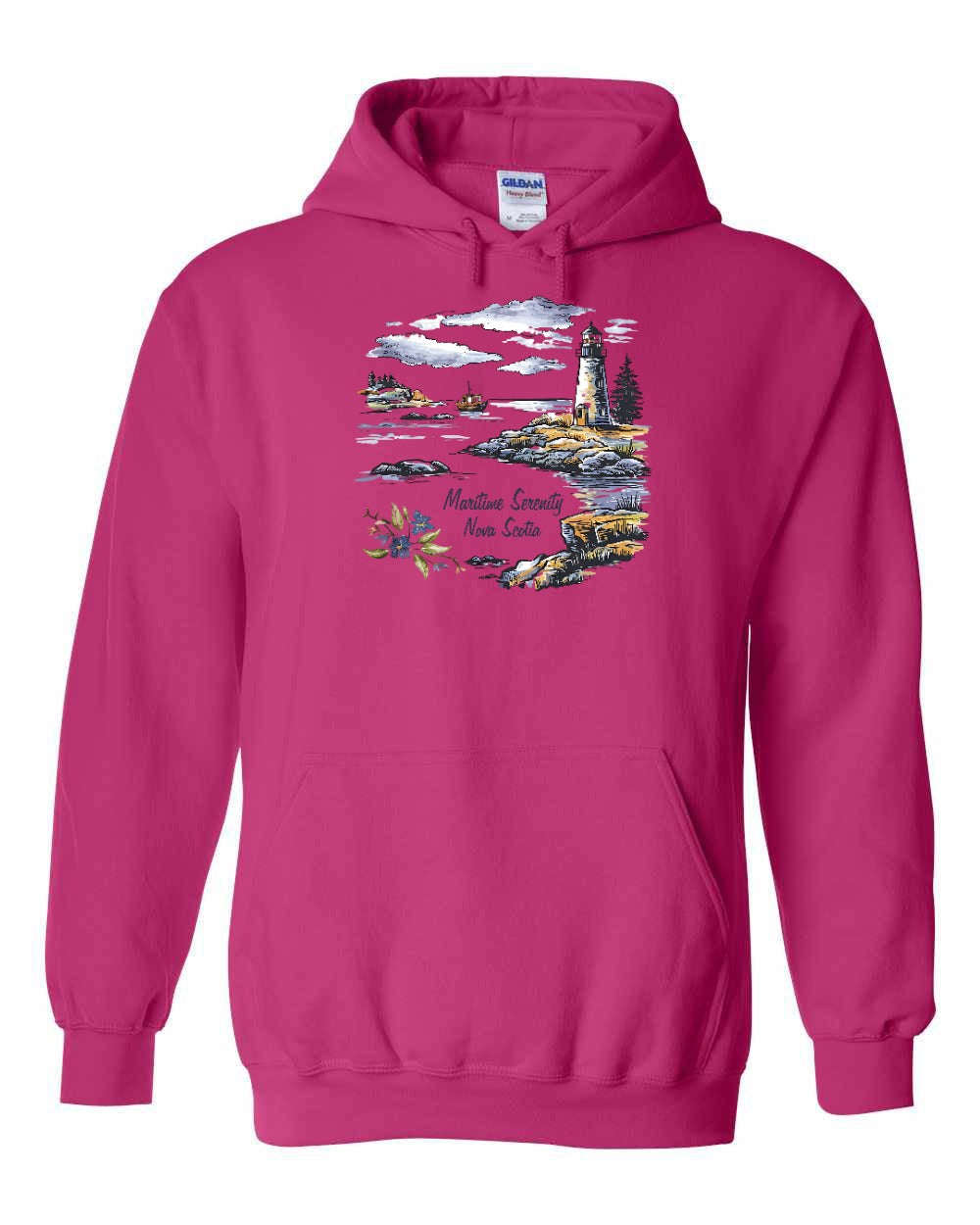 Maritime Serenity NS Pullover Hoodie - Unisex