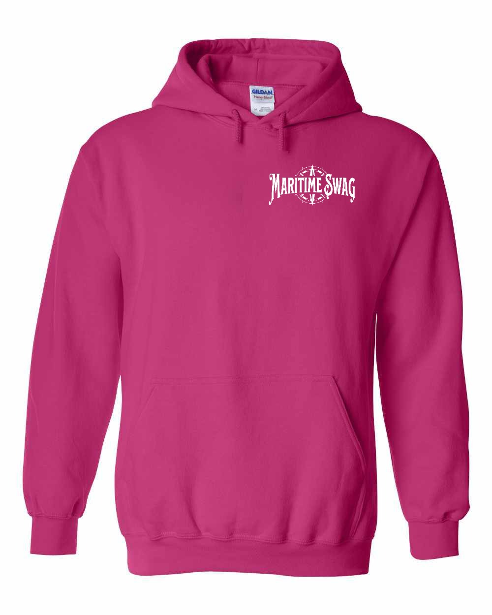 Maritime Swag Logo Left Chest and Back Pullover Hoodie - Unisex
