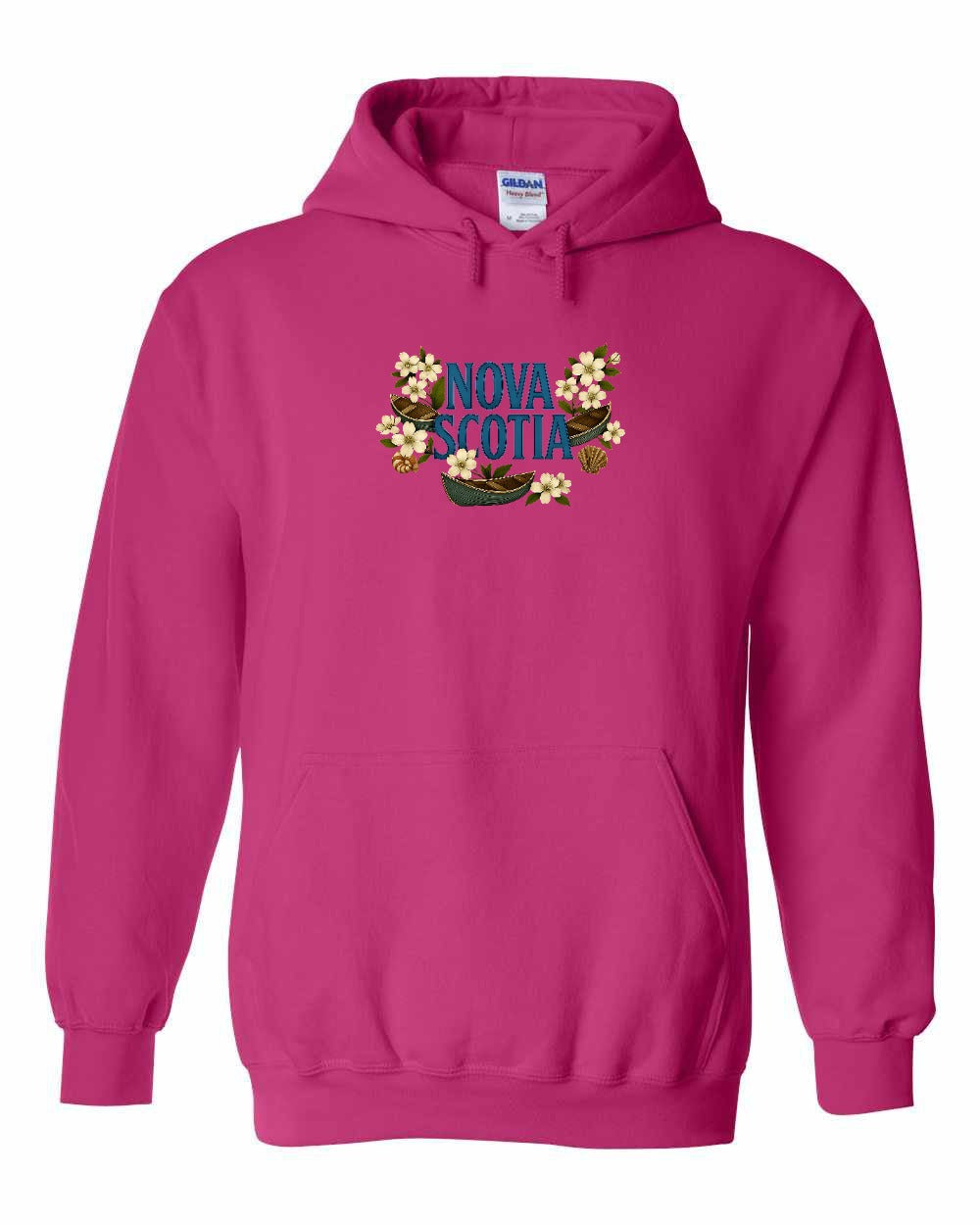 NS Flowers Pullover Hoodie - Unisex