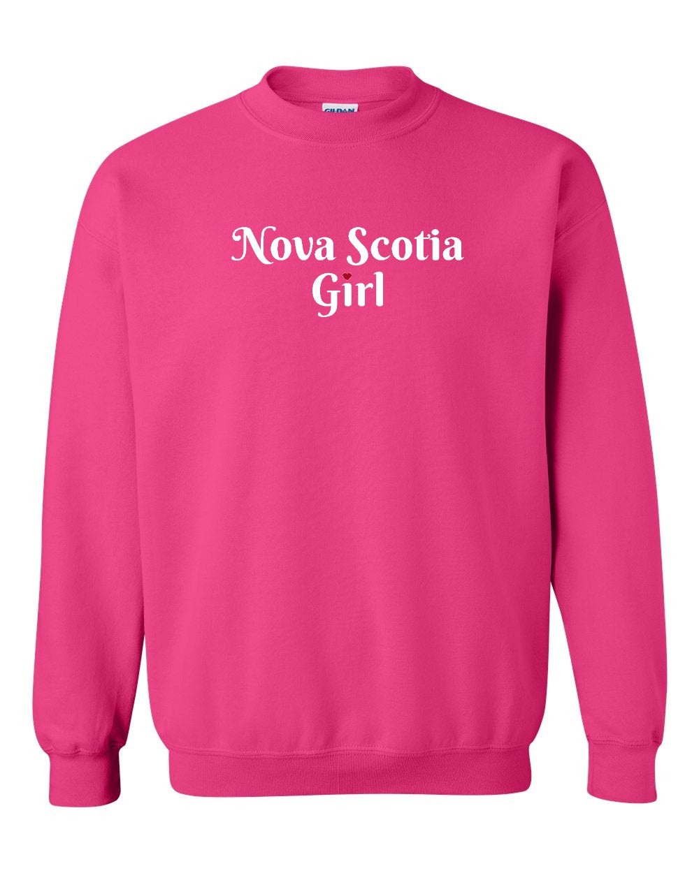 NS Girl Heart Dot Crewneck Sweatshirt - Unisex