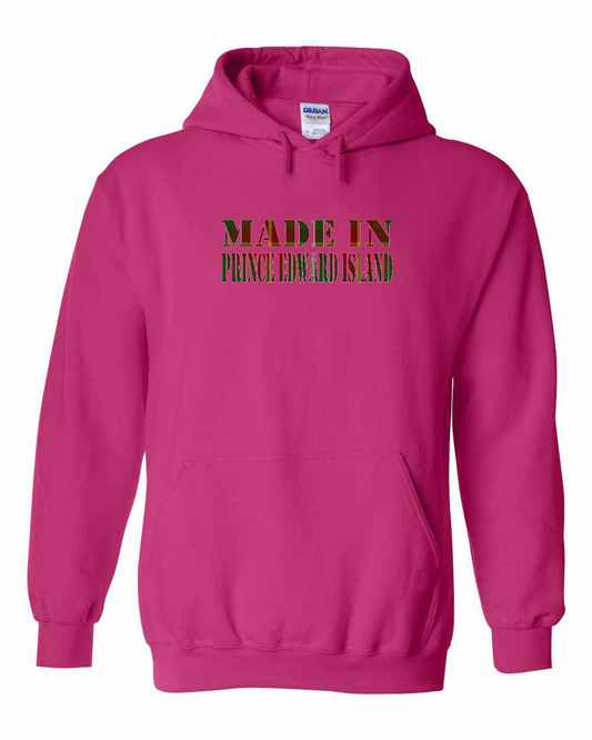 Made In PEI (Tartan) Full Front Pullover Hoodie