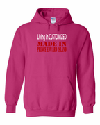 Living in customized made in PEI Pullover Hoodie - Unisex