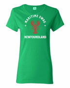 Maritime Swag NFLD Mandala Red Lobster Women's Tee
