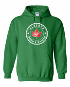 Born And Raised Alberta Pullover Hoodie - Gildan Canada (sewn Internationally) - Unisex