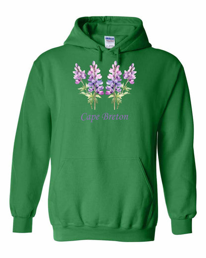 Cape Breton Lupin Full Pullover Hoodie