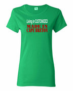 Living in Custom Made in CB Women's Tee
