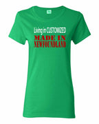 Living in Custom Made in NFLD Women's Tee