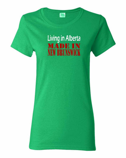 Living Alberta Made in New Brunswick Full Women's Tee