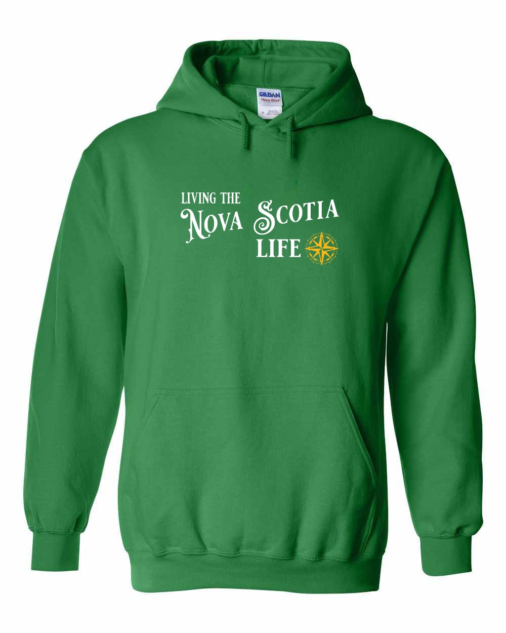 Living the NS Life yellow Pullover Hoodie - Unisex