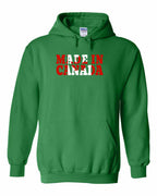 Made in Canada Flag Background Pullover Hoodie - Gildan Canada (sewn Internationally) - Unisex