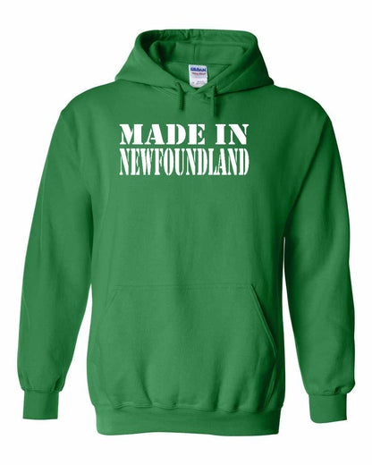 Made In Newfoundland ( White Lettering) Full Pullover