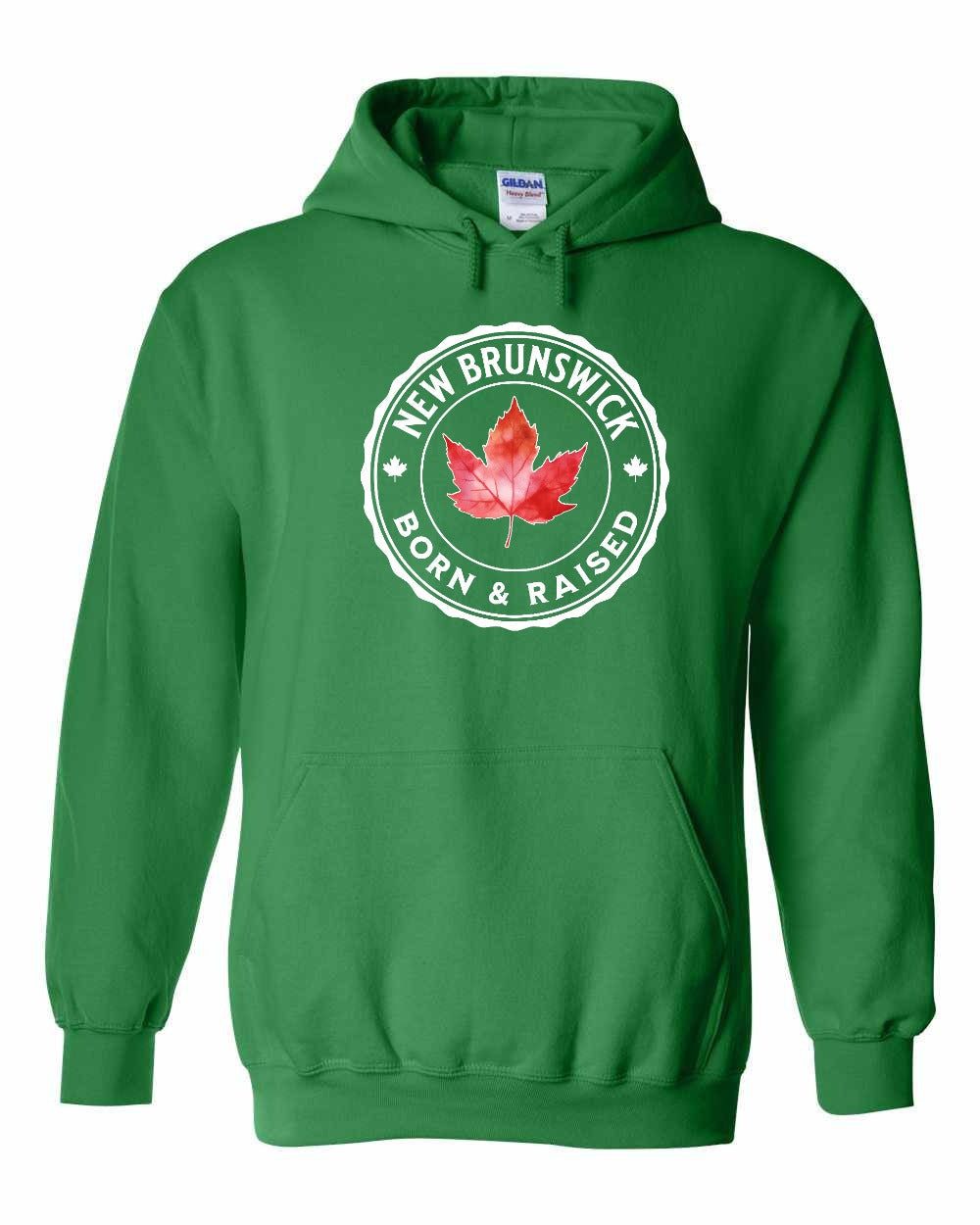 Born and Raised NB Pullover Hoodie - Gildan Canada (sewn Internationally) - Unisex