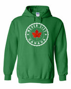 Never 51st Leaf Pullover Hoodie - Gildan Canada (sewn Internationally) - Unisex