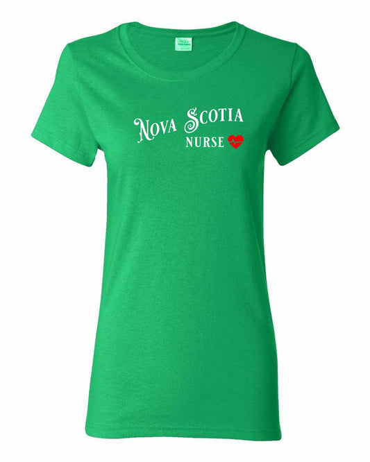Nova Scotia Nurse Full womens-tee