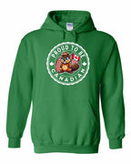 Proud to be Canadian Beaver Pullover Hoodie - Gildan Canada (sewn Internationally) - Unisex