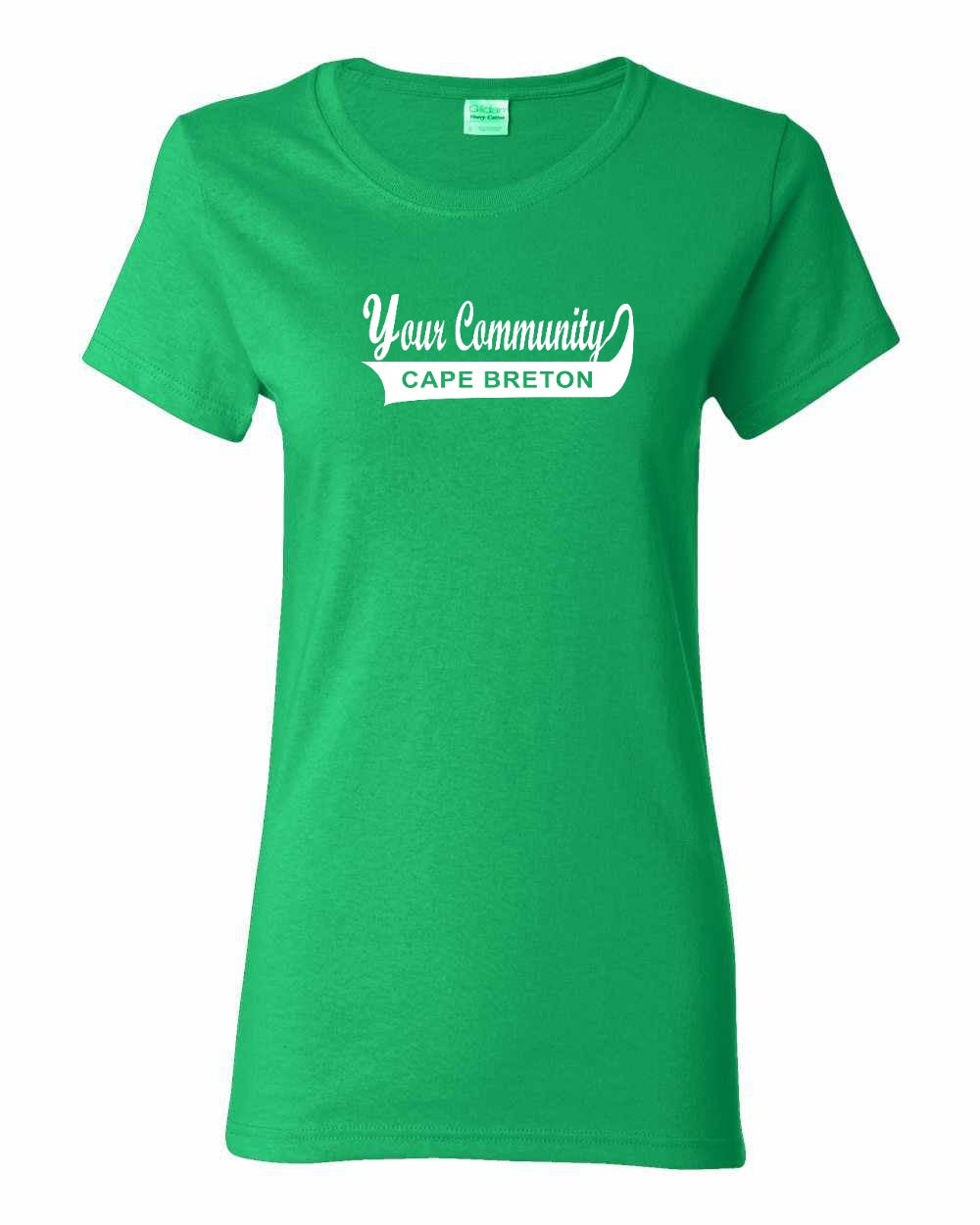 Custom Your Community Swoop (CB) Women's Tee