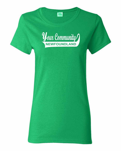 Custom Your Community Swoop (Newfoundland) Full Women's Tee