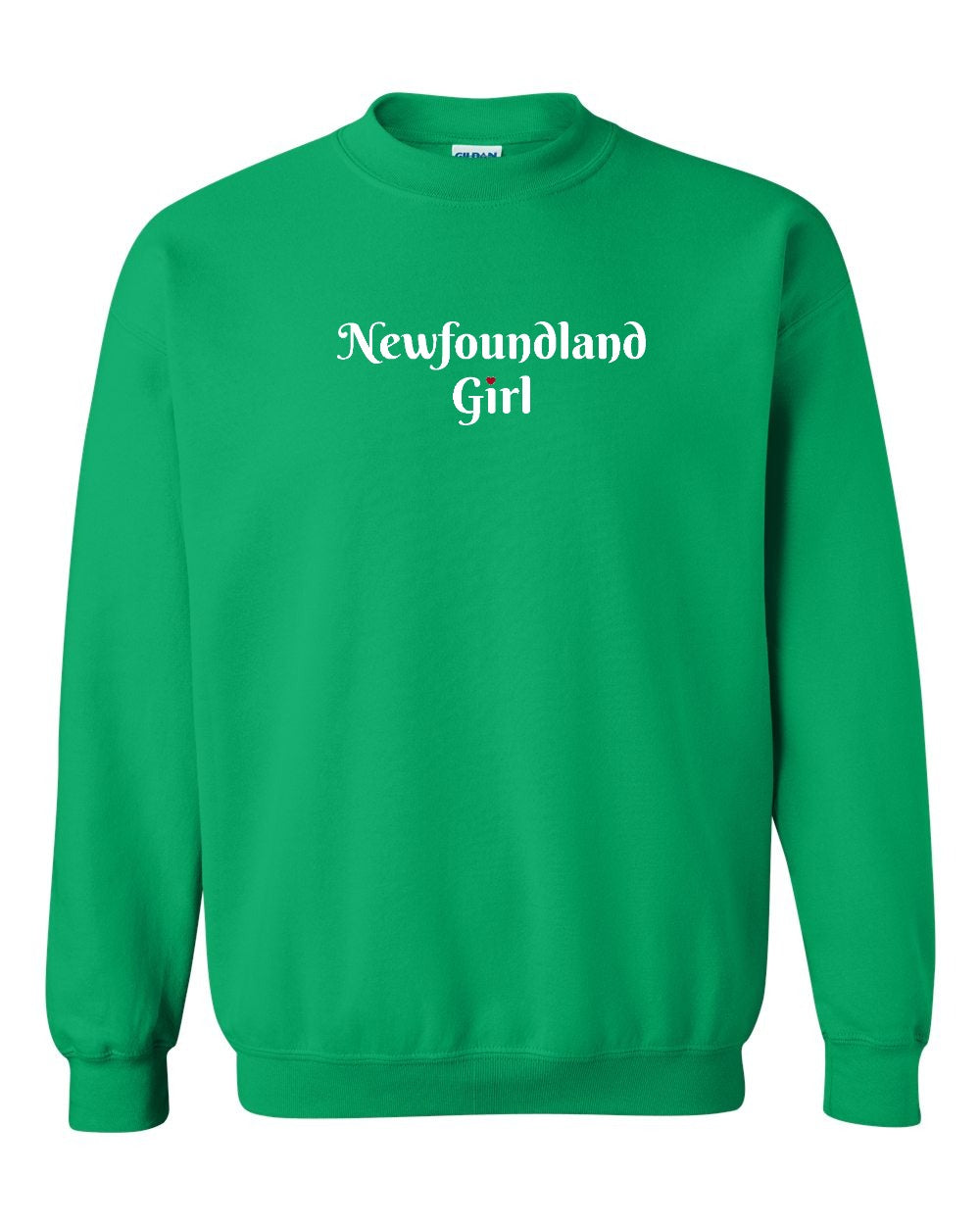 NFLD Girl Heart Dot Crewneck Sweatshirt - Unisex