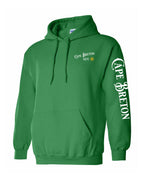 CB Guy Yellow Compass Left chest and Sleeve Pullover Hoodie - Unisex