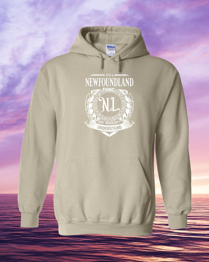 It's a Newfoundland Thing Full Front Hoodie