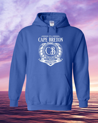 It's a Cape Breton Thing Full Front Hoodie