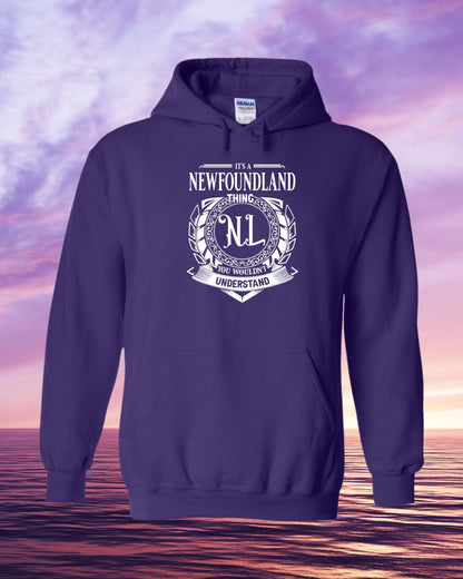 It's a Newfoundland Thing Full Front Hoodie