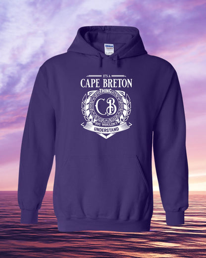 It's a Cape Breton Thing Full Front Hoodie