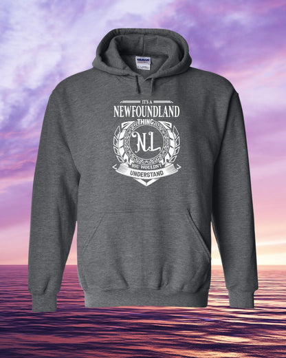 It's a Newfoundland Thing Full Front Hoodie