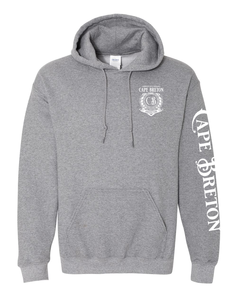 It's a CB thing Left Chest and Sleeve Pullover Hoodie - Unisex