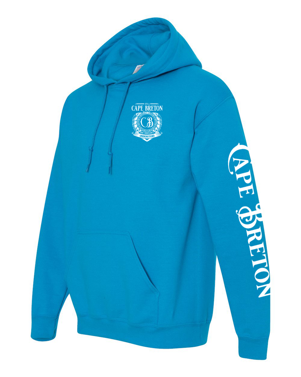 It's a CB thing Left Chest and Sleeve Pullover Hoodie - Unisex