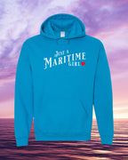 Just a Maritime Girl Pullover Hoodie - Unisex