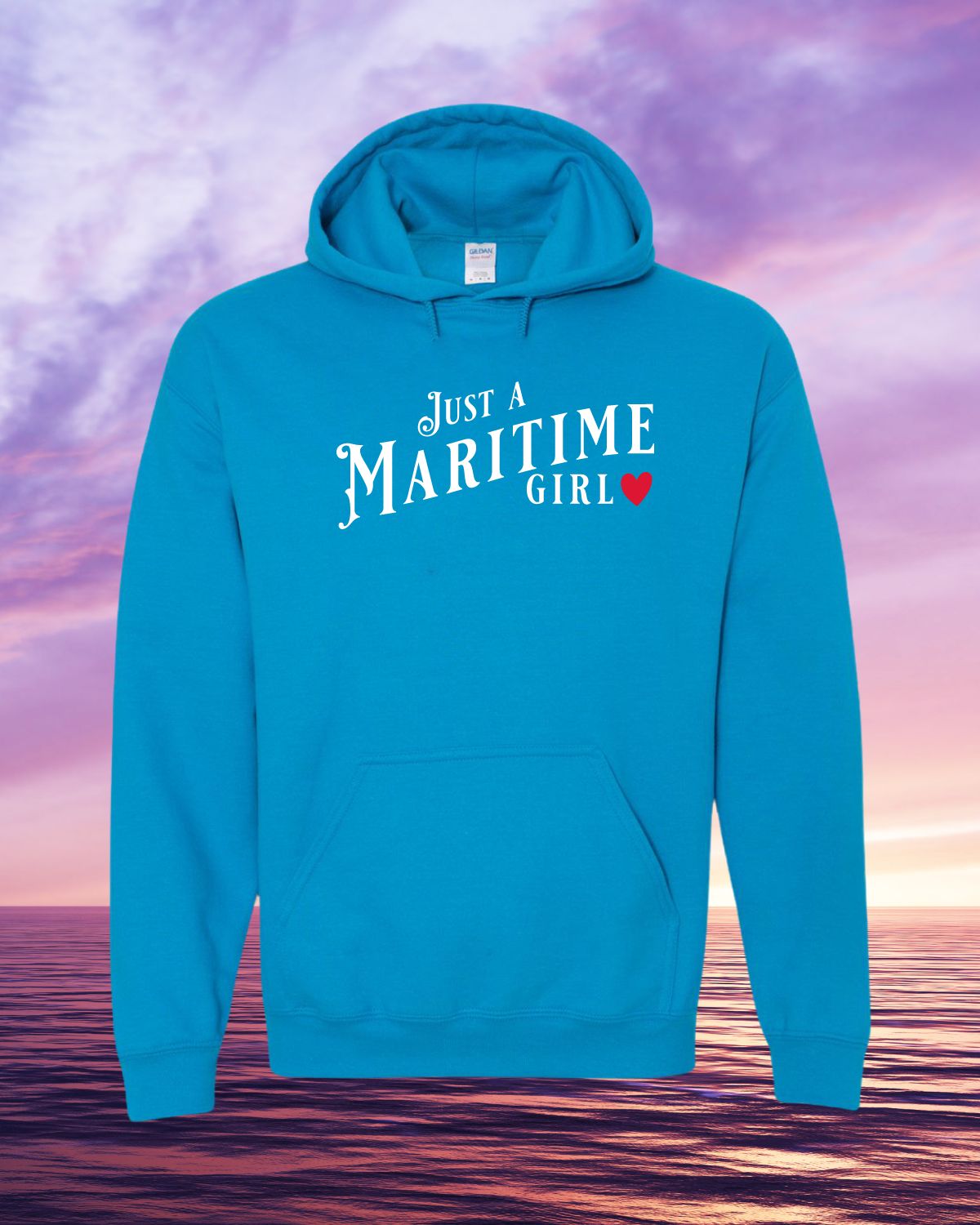 Just a Maritime Girl Pullover Hoodie - Unisex