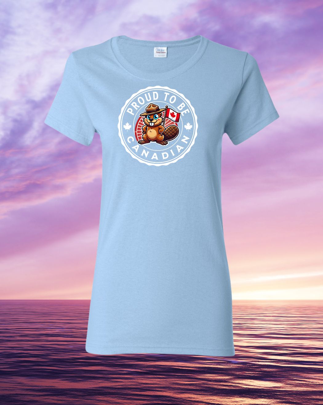 Proud to be Canadian Beaver Tee