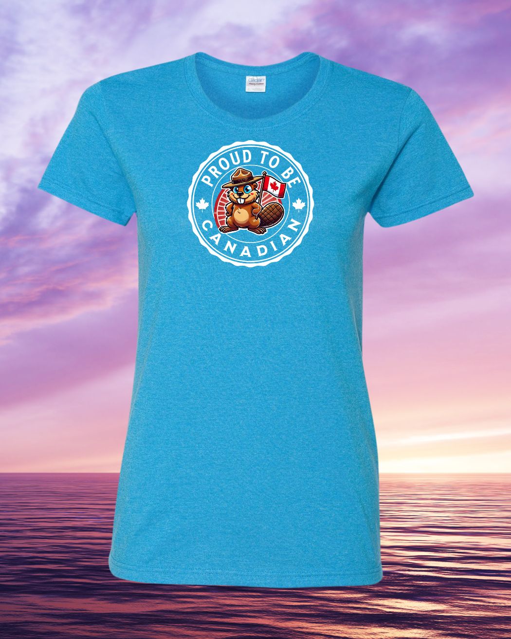 Proud to be Canadian Beaver Tee