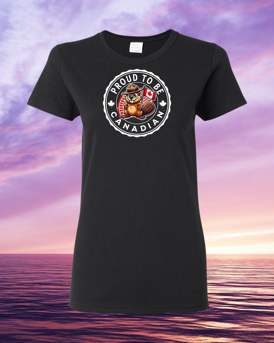 Proud to be Canadian Beaver Tee
