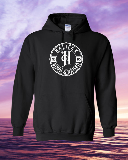 Born & Raised in Halifax Full Front Hoodie