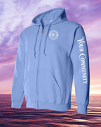Born & Raised NL Custom Sleeve Zip Hoodie - Unisex
