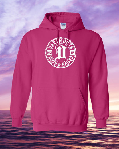 Born & Raised in Dartmouth Full Front Hoodie