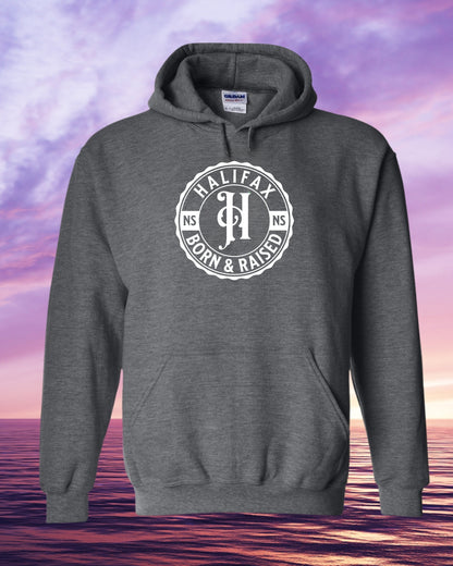 Born & Raised in Halifax Full Front Hoodie