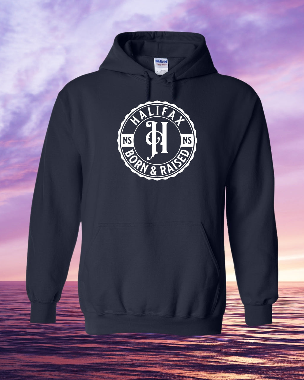 Born & Raised in Halifax Pullover Hoodie - Unisex