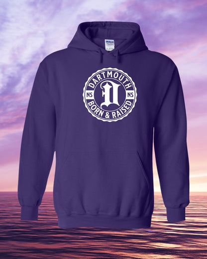 Born & Raised in Dartmouth Full Front Hoodie